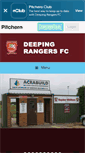 Mobile Screenshot of deepingrangersfc.co.uk
